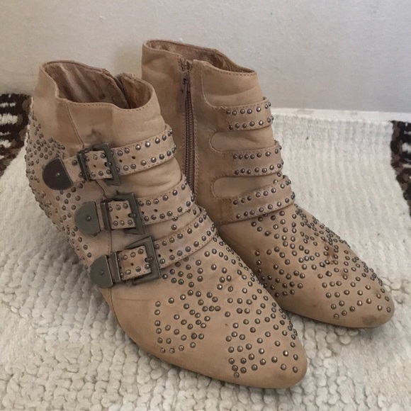 Jeffrey Campbell studded starburst booties - Picture 2 of 6